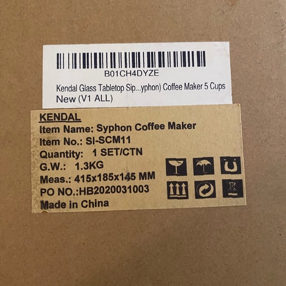 Kendal Syphon Coffee/ Tea Maker - Picture 2 of 2